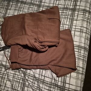 Fashion Nova Brown Crewneck Sweater